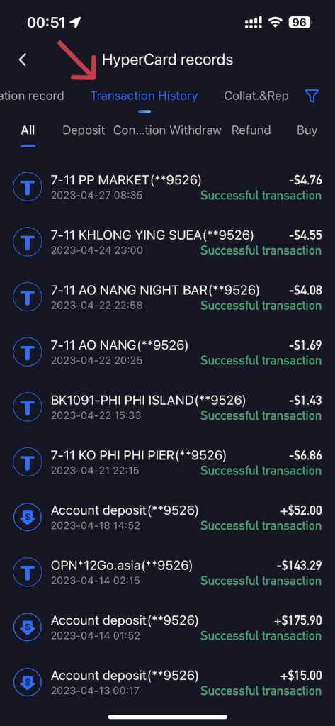 Моя история транзакции на Пхукете через Apple Pay и покупка билетов на паромы на сайте 12go.asia